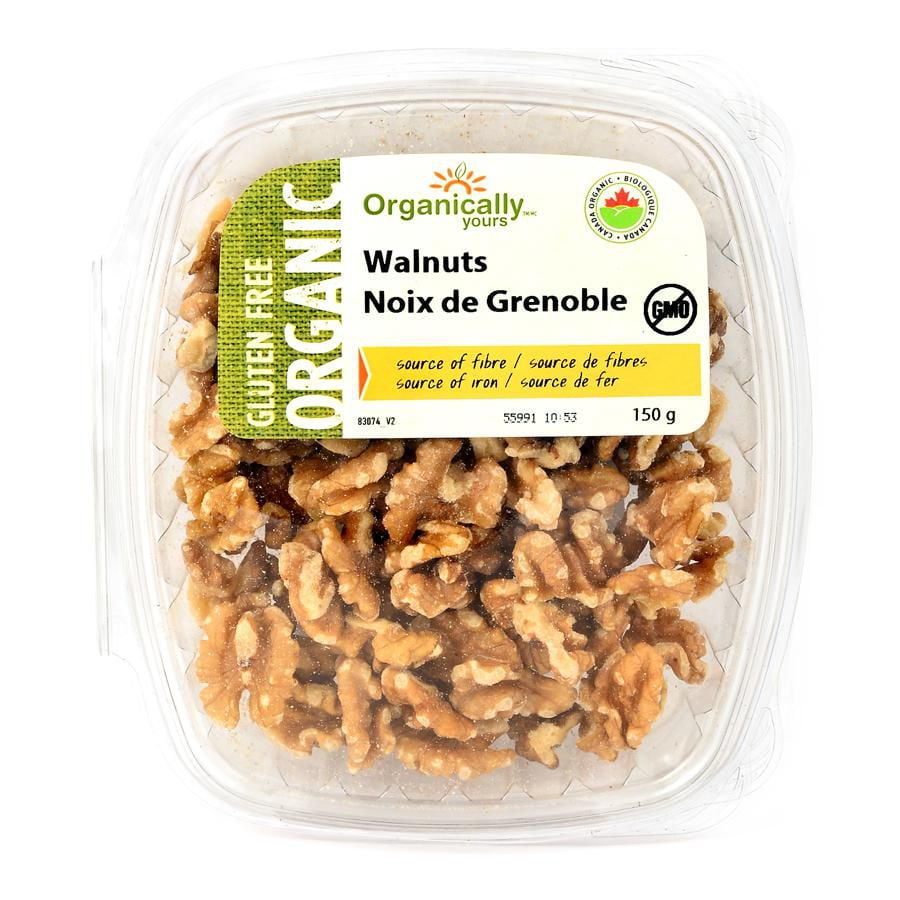 Organically Yours Gluten Free Organic Walnuts Walmart Canada